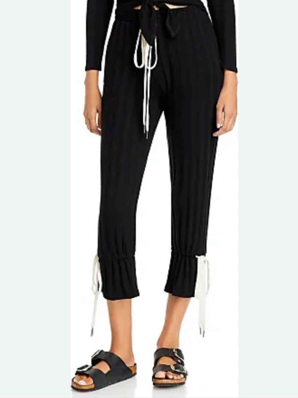 n:philanthropy NWT Rail Tapered Jogger Pants Small Black Cat Pleated 41495VAR00